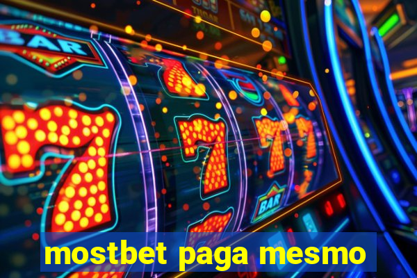 mostbet paga mesmo